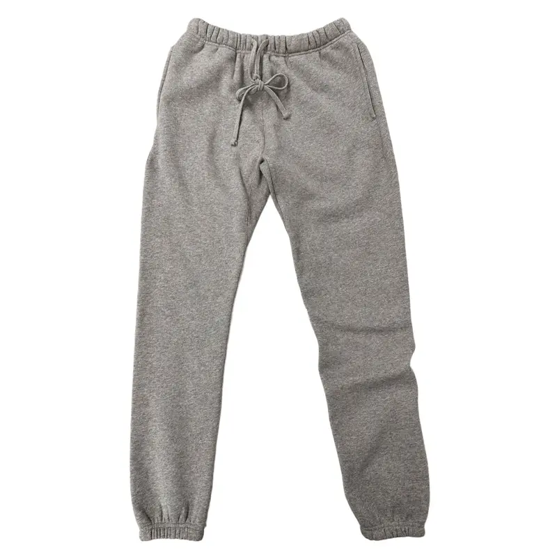 Mens Sweatpants Oversized, Unisex Cotton Fleece Drawstring Joggers, SS22 Everyday Sports Pants Loungewear Streetwear Dark Oatmeal Grey Breathable