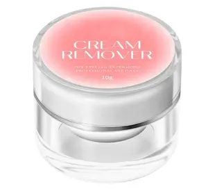 10g Gentle Lash Extension Glue Remover Cream Low Irritation Peach Scent Eyelash Removal Salon Beauty Tools #LashTools #EyelashCare #BeautySalon #LashSupplies