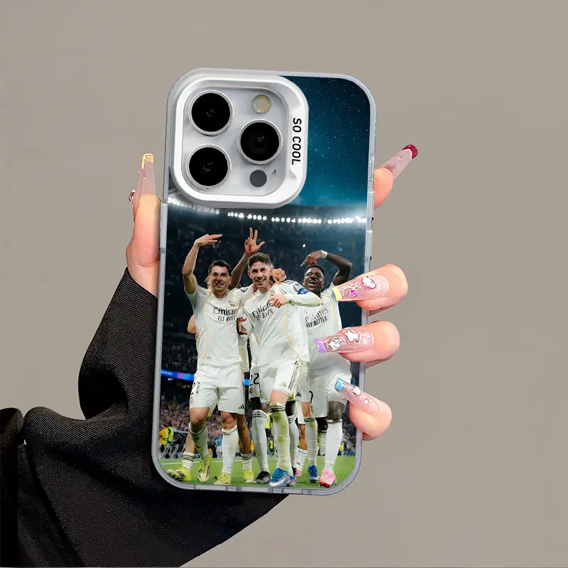 Valverde IPhone 17 Promax Phone Case Anti Drop Protective Case Suitable For iphone 16 15 14 13 SAMSUNG S26 S25 24 23 22 ULTRA Acrylic Football Phone Case
