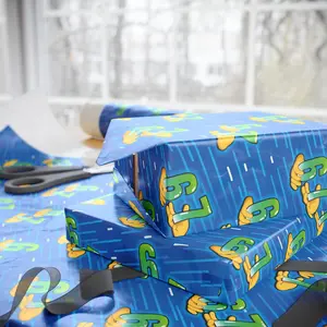 Funny 6 7 Meme  Wrapping Paper, Funny Gen Z Meme Gift For Christmas Halloween , Wrapping Paper