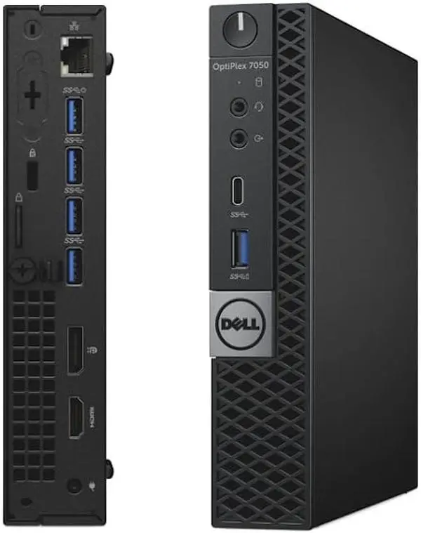 Dell Optiplex 7050 Micro Desktop PC, Intel Core i7-6700T, 32GB RAM, 1TB SSD, WiFi, Win 11 Pro (Renewed)