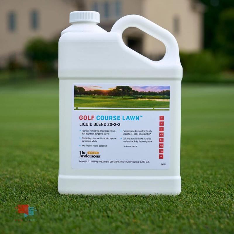 Golf Course Lawn (20-2-3) Liquid Fertilizer with Kelp and Fulvic Acid