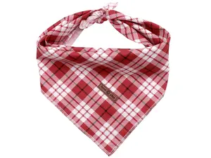 Christmas Dog Bandana - Washable Cotton Scarf for Small Medium & Large Pets High Quality Soft Comfortable Unique Pattern Perfect for Daily Wear Photos Parties Weddings