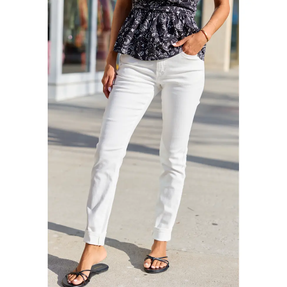 My Favorite Stretchy White Skinny Jeans FINAL SALE