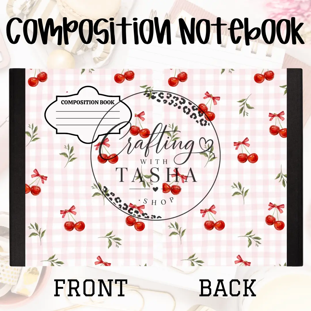 Cherry Composition Notebook