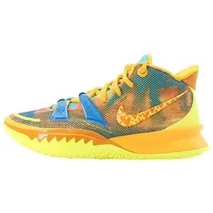 Nike Kyrie 7 Basketball Shoes for Men and Women – Earth and Air Inspired, Comfortable Round-Toe, Breathable Fabric, Cushioned, Non-Slip, Durable, Mid-Top Verifiable, with credentials and supporting global authentication