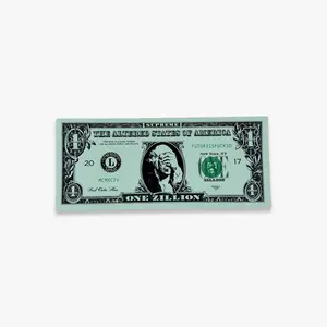 Supreme Sticker 'Dollar Bill' Green (FW17)