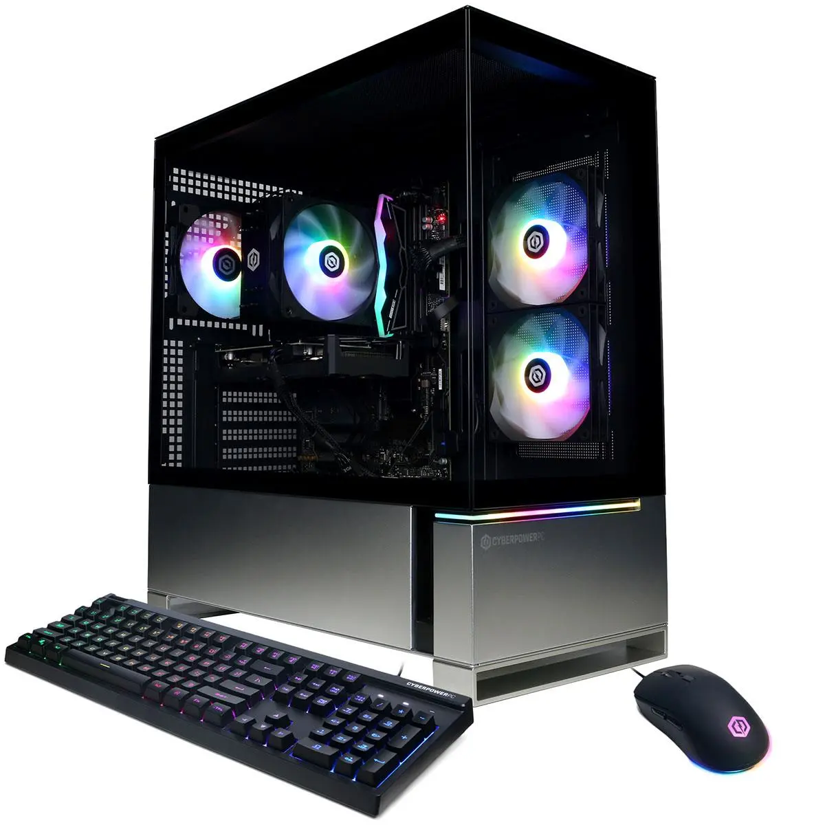 CyberPowerPC Gamer Master Gaming Desktop Computer, AMD Ryzen 7 8700F 4.1GHz, 16GB RAM, 1TB SSD, NVIDIA GeForce RTX 5060 8GB, Windows 11 Home, Black