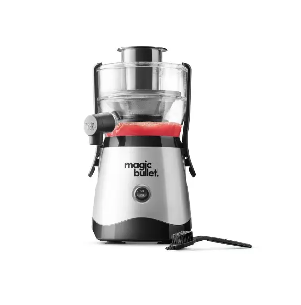Magic Bullet Mini Juicer, 400-Watt, Silver, MBJ10100WM