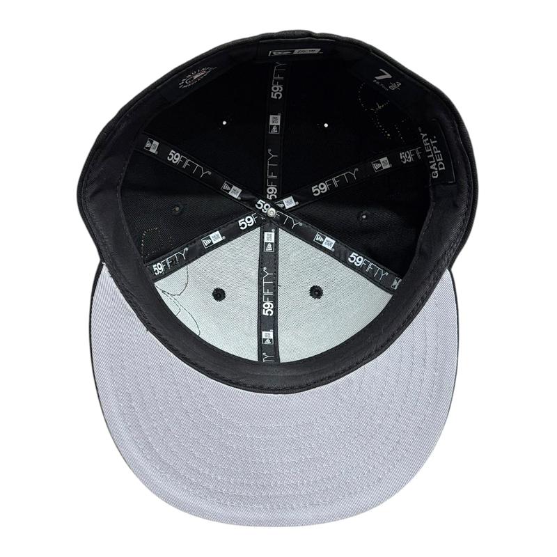 Gallery Dept New Era New York Yankees 59Fifty Fitted Hat Black (4 G Patch Custom)