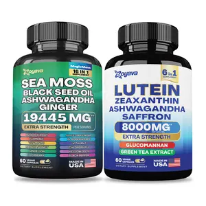 Zoyava Vital Vision & Wellness Fusion: Sea Moss 16-in-1 Super Blend & Lutein Zeaxanthin Duo