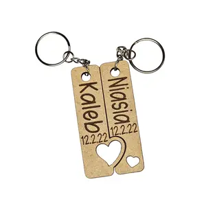 Custom Couple Keychain Personalized Gift For Boyfriend Girlfriend Matching Keychains Anniversary Gifts for Boyfriend Valentine's Day Gifts