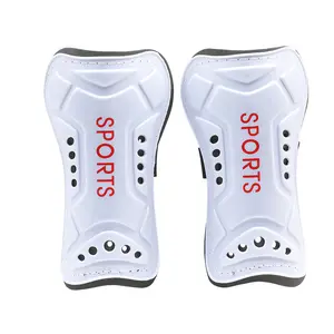 Football shin guards, thickened multi-hole foot guards, sports calf socks with straps, football equipment