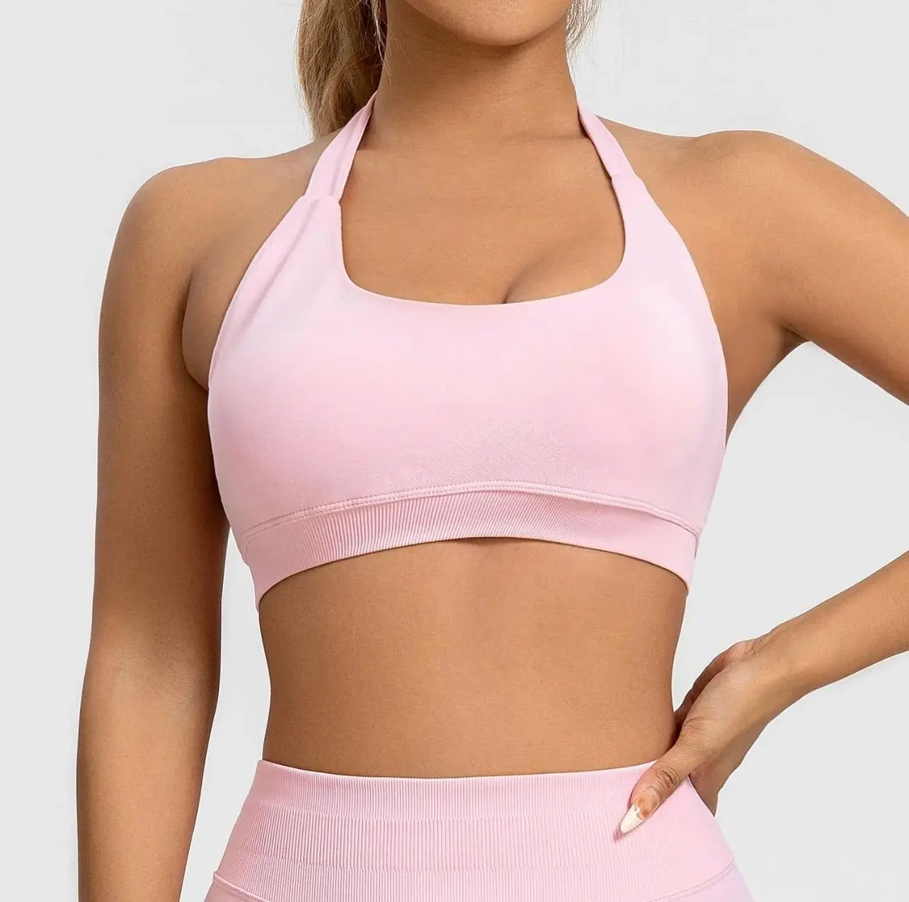 Seamless Sports Bra - Pink Summer Edition for Women - Comfortable & Supportive - Ideal for Sports Activities - Quantity Per Pack: 1 - No Warranty