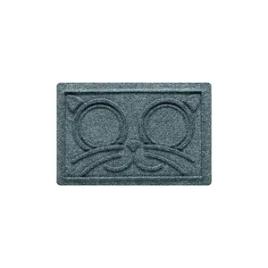 WaterHog Kitty Face Bowl Mat