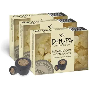 Copal Incense Cups - 3 Pack