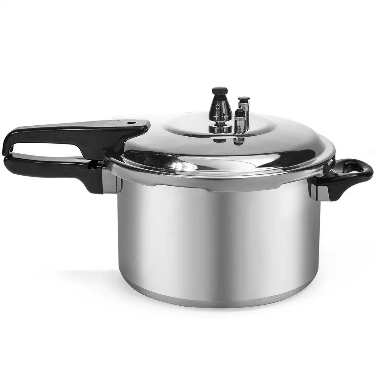 Barton 6-Quart Aluminum Pressure Cooker & Canner – Stovetop Fast Cooking Pot with Safety Valve Ceramic Cookware Lightweight Traditional