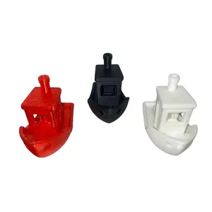 Decor Eye 3D Boats - Plastic 3D Models in Red Black and White Colors Available in Various Colors Printed on Request Empty Product Title with Customization Option Ornaments
