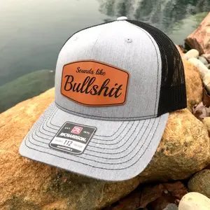 Sounds Like Bullshit - Funny Trucker Patch Cap - Premium Quality Hat for Men
