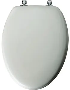 Mayfair/bemis 144CP Elongated Enameled Wood Toilet Seat
