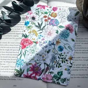 Kindle Insert – Wildflower Coquette Design Pack – Glossy or Glitter Laminate – Multiple Kindle Sizes – Cardstock Insert Tablet Covers Floral Aesthetic Cases Water Proof Computer Casing