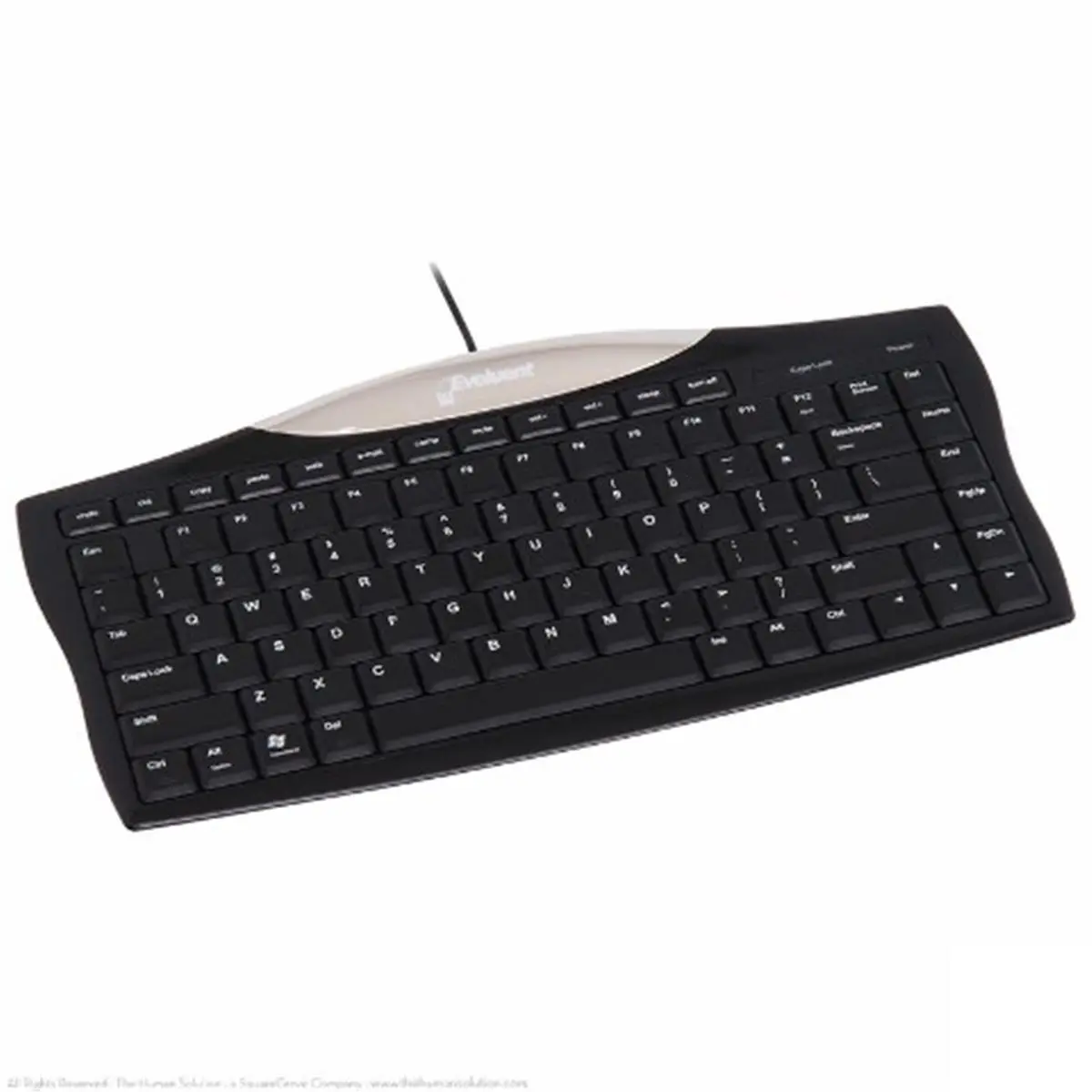 212 MAIN Full-Featured Compact Keyboard - Low-Profile Design with Hotkeys, Ideal for Touch Typing, Compatible with Windows XP+ (Retail Packaging)
