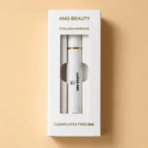 amg beauty adhesive for strip lashes, long lasting lashes makeup clear ultra resistant