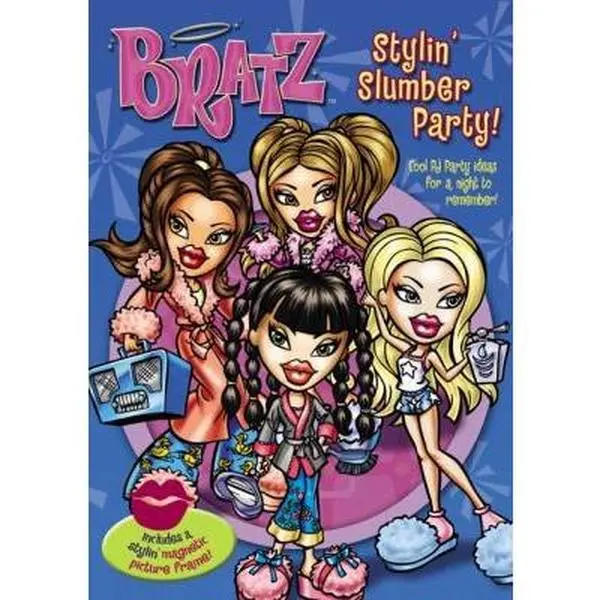 USED Book - Bratz! Stylin' Slumber Party by Cylin Busby (Paperback) - english