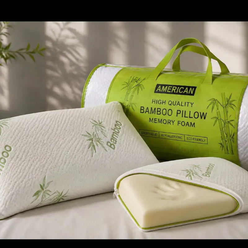 QUEEN BAMBOO PILLOW MEMORY FOAM