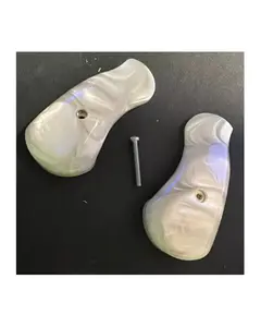 Premium grips for Rock Island acrylic Rosewwod Pearl white