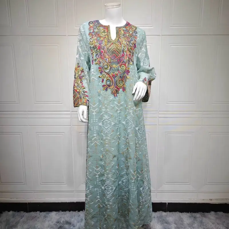Abaya Muslim Turkey Dress - Elegant Design for Casual & Formal Events - Comfortable Fit with Unique Turkey Inspiration - Versatile Wardrobe Essential