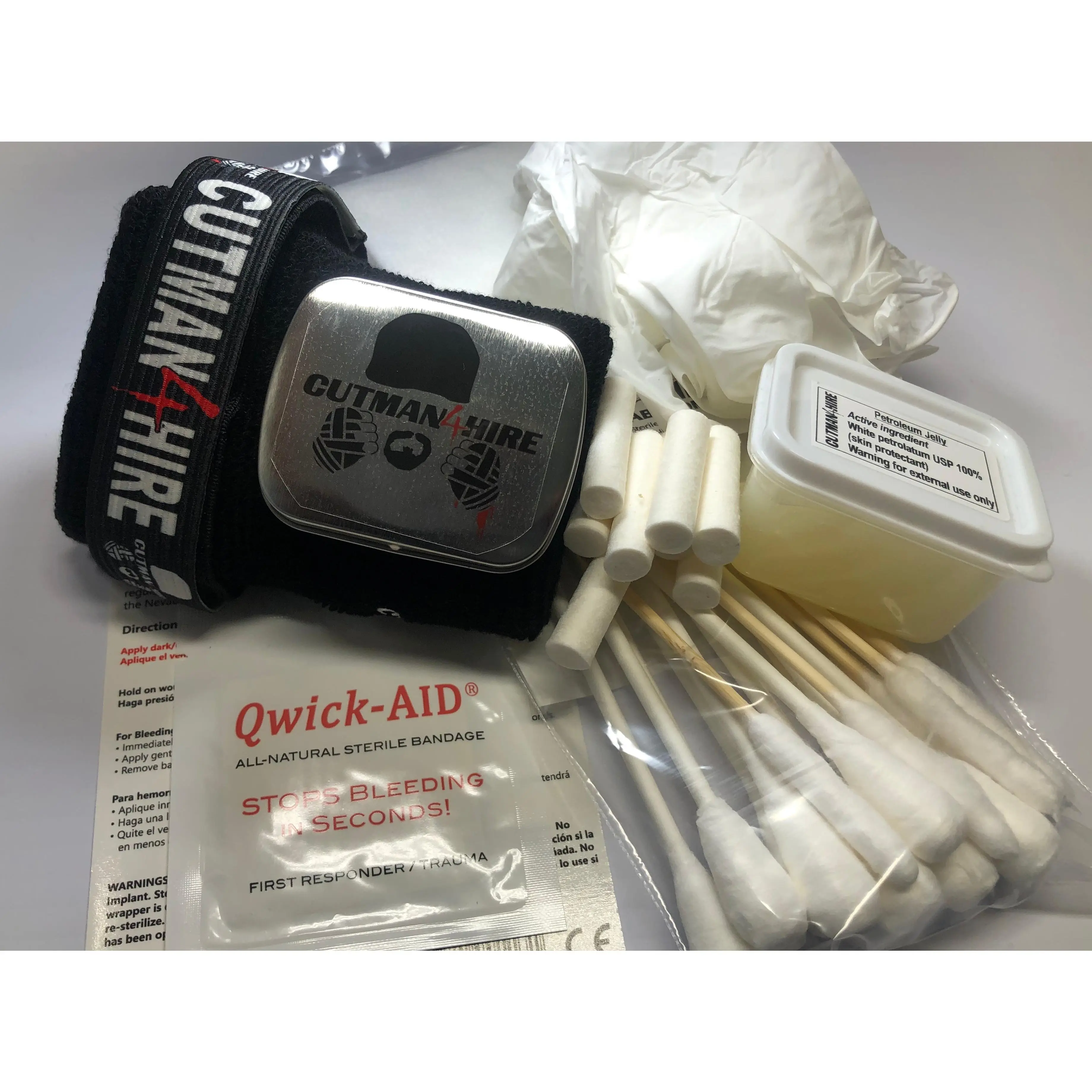 Cutman4hire Boxing Wristband Bundle