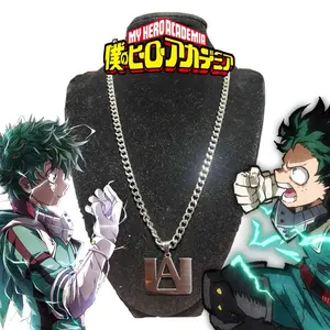 My Hero Academia UA Necklace Stainless Steel 5mm 24 Inches Long