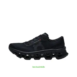 High-Energy Feedback Training Shoes, Triple Black Colorway, Dual-Density Foam Midsole