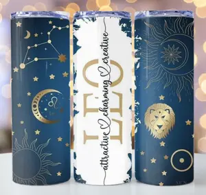 Leo Constellation Tumbler