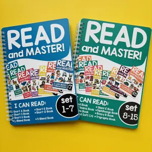 Hatwoo Phonics Flash Cards, Sight Words Flash Cards for Kindergarten, Learn to Read in Phonic Stages, and Phonics Games for Kids, Suitable for Kindergarten, First, and Second Grade