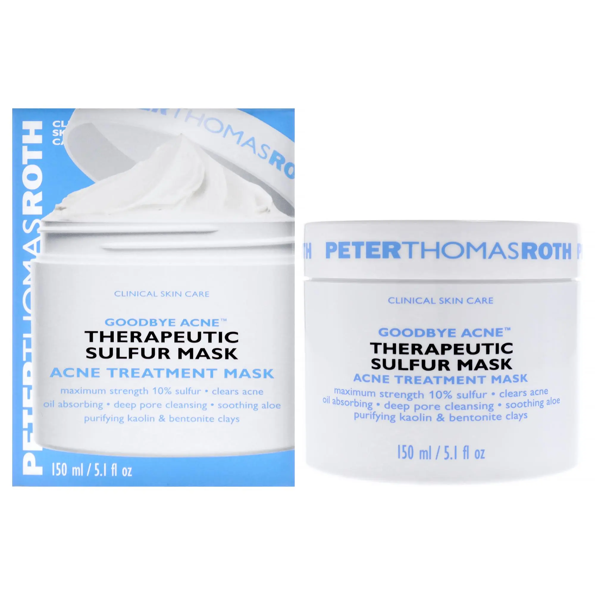 Peter Thomas Roth Therapeutic Sulfur Mask, Unisex 5 fl oz Skin Treatment