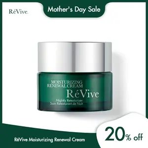 RéVive Moisturizing Renewal Cream / Nightly Retexturizer - Anti Aging Face Cream for Gentle Exfoliation & Skin Renewal with Glycolic Acid & Bio-Renewal Peptide (50 ml/1.7 oz)