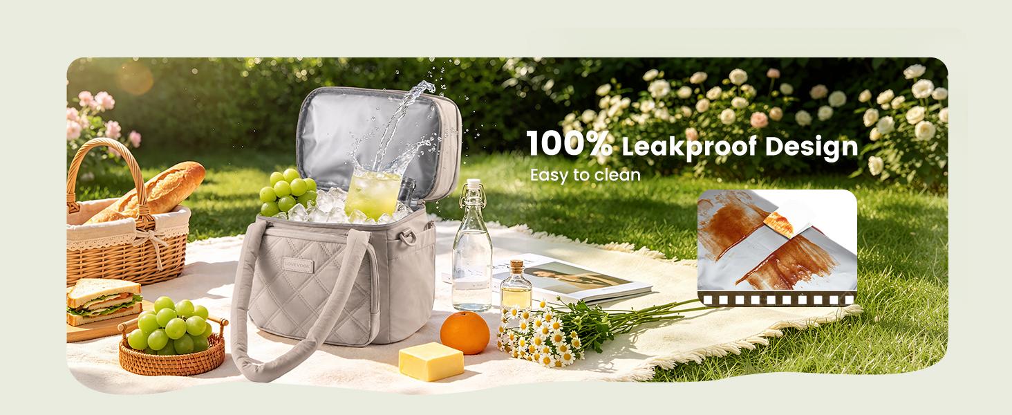 LOVEVOOK Insulated Lunch Bag Women,Expandable Double Deck Adult Lunch Box Women with Cup Holder,Bow Quilted Puffer Lunch Tote,Large Leakproof Collapsible Cooler Bag for Work College Picnic Meal Prep LOVEVOOK Insulated Lunch Bag Women,Expandable Double Deck Adult Lunch Box Women with Cup Holder,Bow Quilted Puffer Lunch Tote,Large Leakproof Collapsible Cooler Bag for Work College Picnic Meal Prep