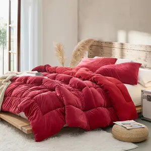 Fabric Fan - Coma Inducer Oversized Plush Comforter - Lava Falls