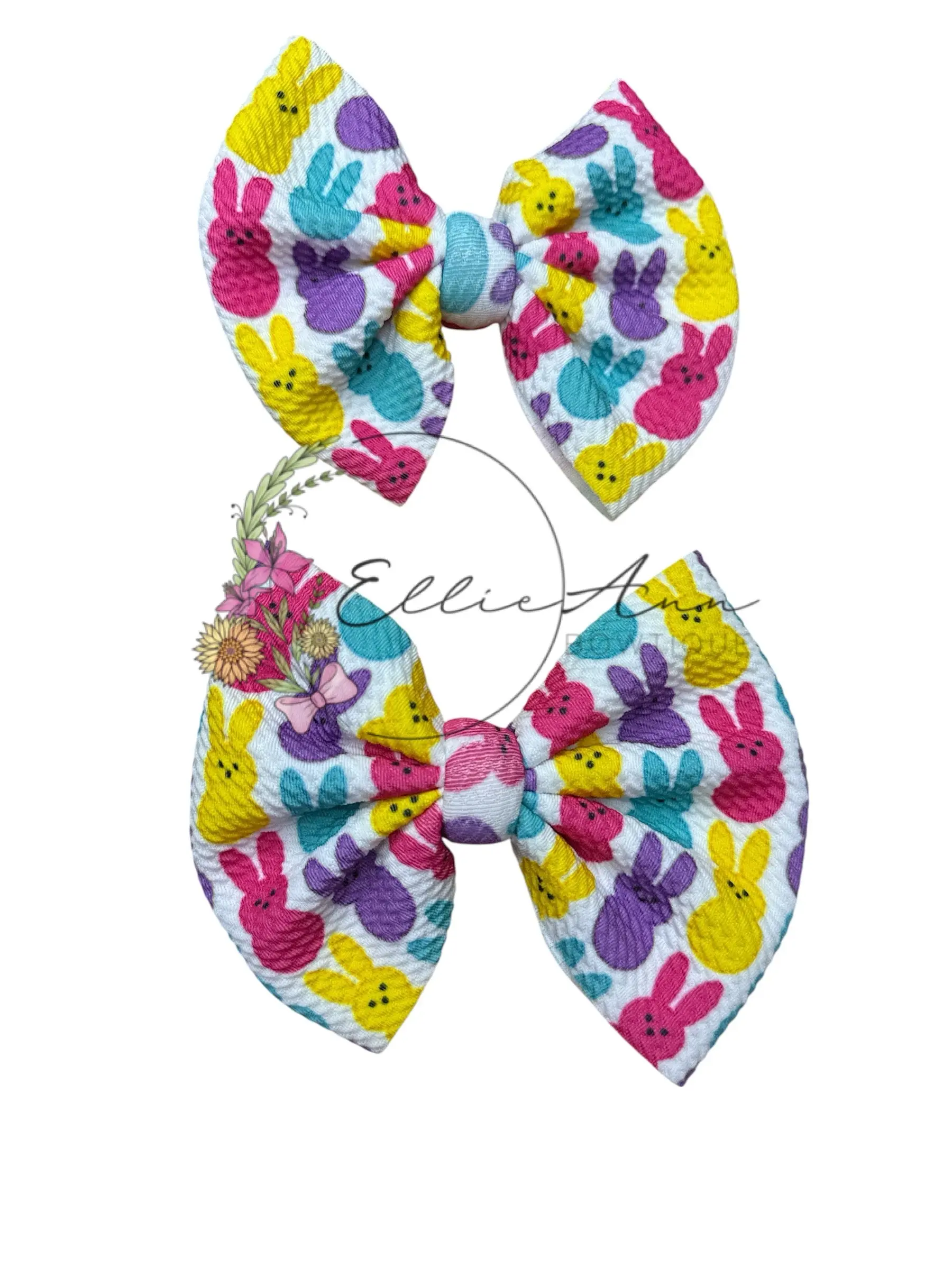 5inch fabric Easter bows 5inch fabric Easter bows