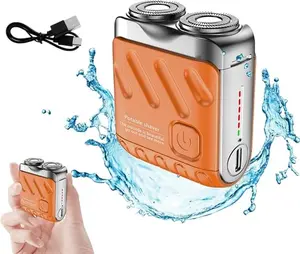 Portable Mini Electrict Shaver for Men, Luggage Electric Shaver, 2025 New Beard Shaver Mini and Portable Suitcase Design for Men