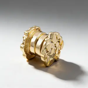 Dreamy Starry Unicorn Magnetic Earrings Non-Piercing Irregular Hammered Studs