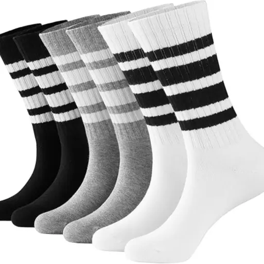 6-pack mixed: 2 gray, 2 white, 2 black