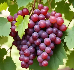 Red Grape Vine Live Plant for Growing - One Year Old Seedling, Catawba Grapes - Or Grow Your Own Grape Bonsai