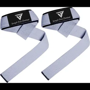 Anti-Slip Lifting Wrist Straps for Deadlifts & Weightlifting, 60cm, Neoprene Wrist Support
