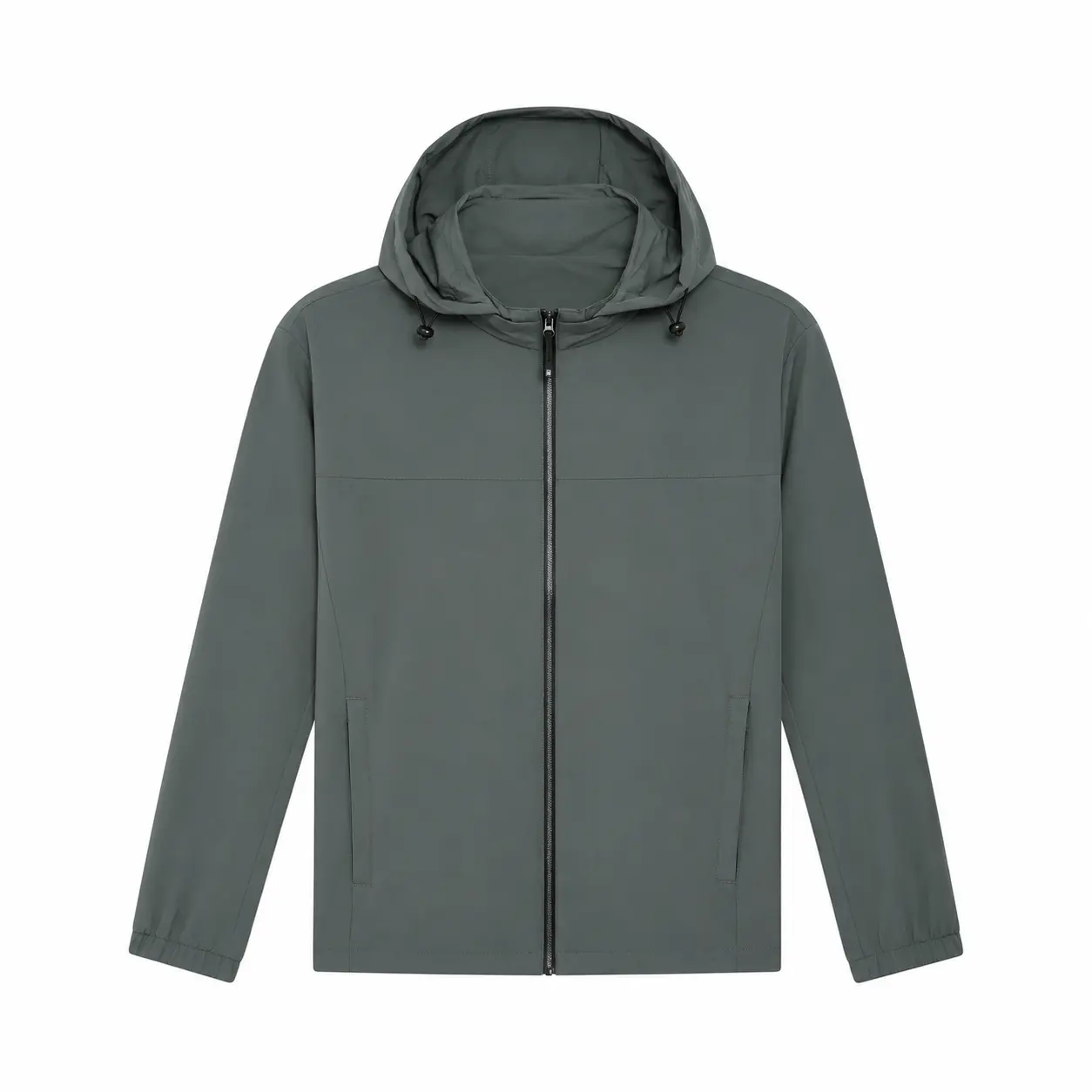Lightweight Outdoor Jacket for Men Hooded Running Hiking Travel Outerwear