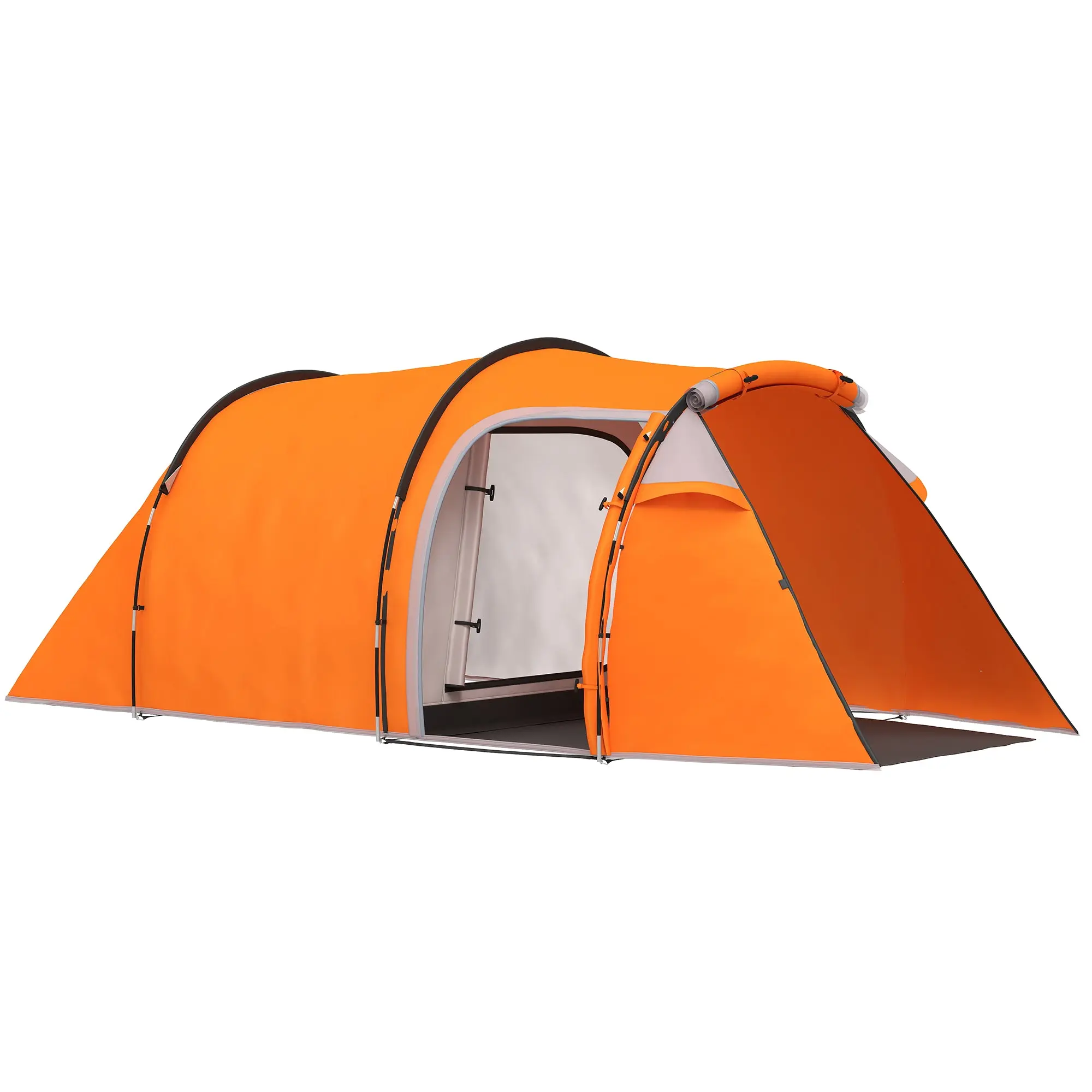 2-3 Man Tunnel Tents Weather-Resistant Shelter