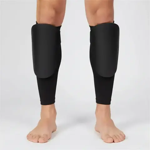 Mini Football Shin Pad, Shin Guards, 1 Pair PU Wear-resistant Shock Absorbing Leg Protector, Lightweight Portable Soccer Training Shank Board, Football Accessories, Soccer Training Equipment, Soccer Gear