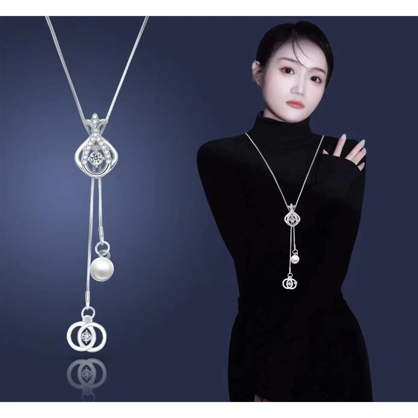 136 Small Bag Necklace